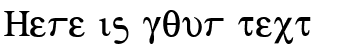 Your preview of Achilles font