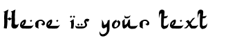 Your preview of Arab Dances font