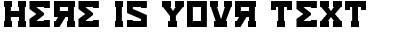 Your preview of Eurocentric font
