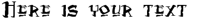 Your preview of Flat Earth Scribe font