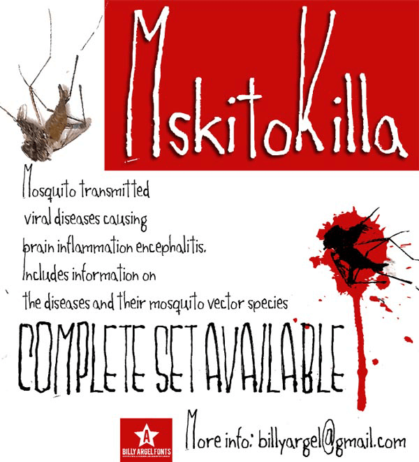 Mskitokilla - Font Illustration