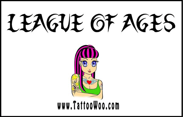 League of Ages - Font Illustration