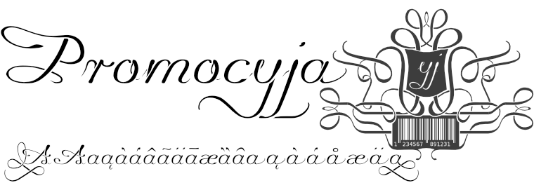 Promocyja - Font Illustration